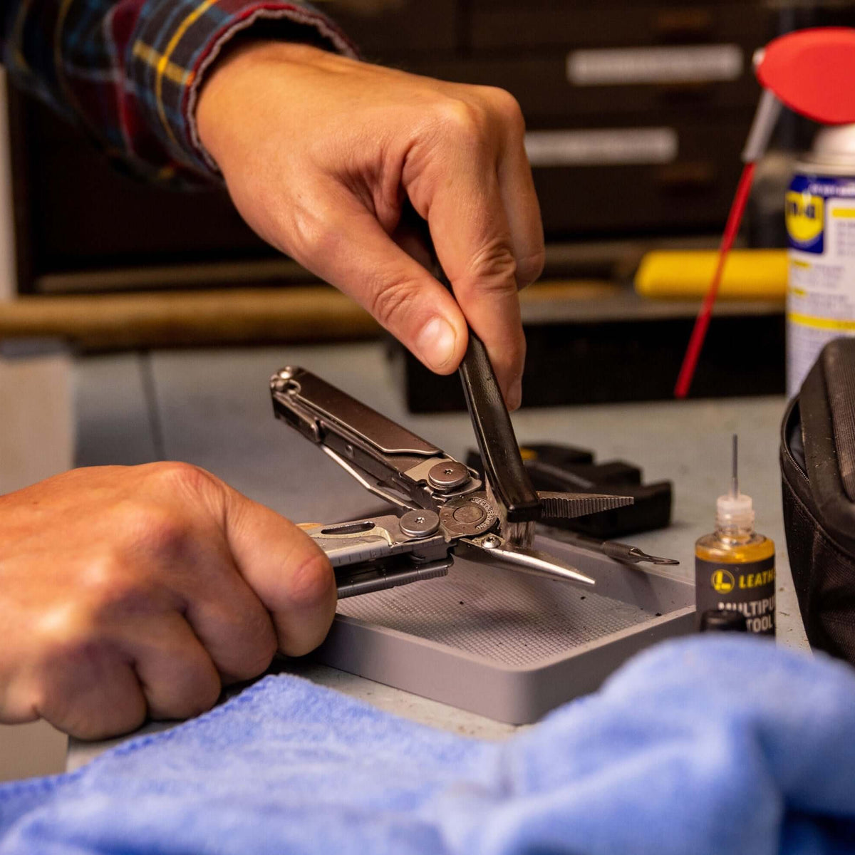 best lubricant for leatherman The best 100% Synthetic Oil For Lubricating Leatherman Tools!! Made in  U.S.A main image 1