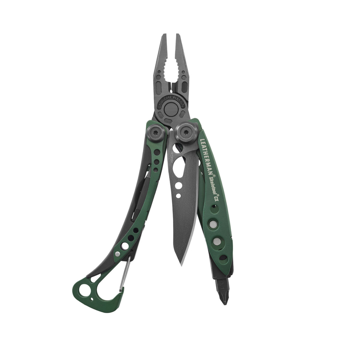 Translation missing: en.Skeletool CX OD Green in a fanned position