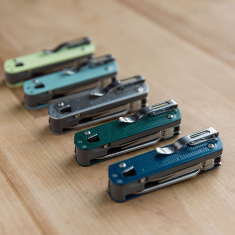 5 leatherman t4 in various colors