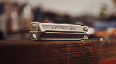 Leatherman Bond® multi-tool showcasing a timeless design.