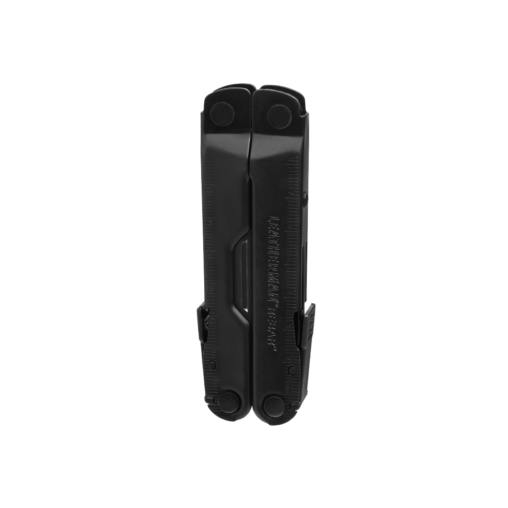 Translation missing: en.Black Leatherman Rebar® multi-tool closed showcasing its compact design