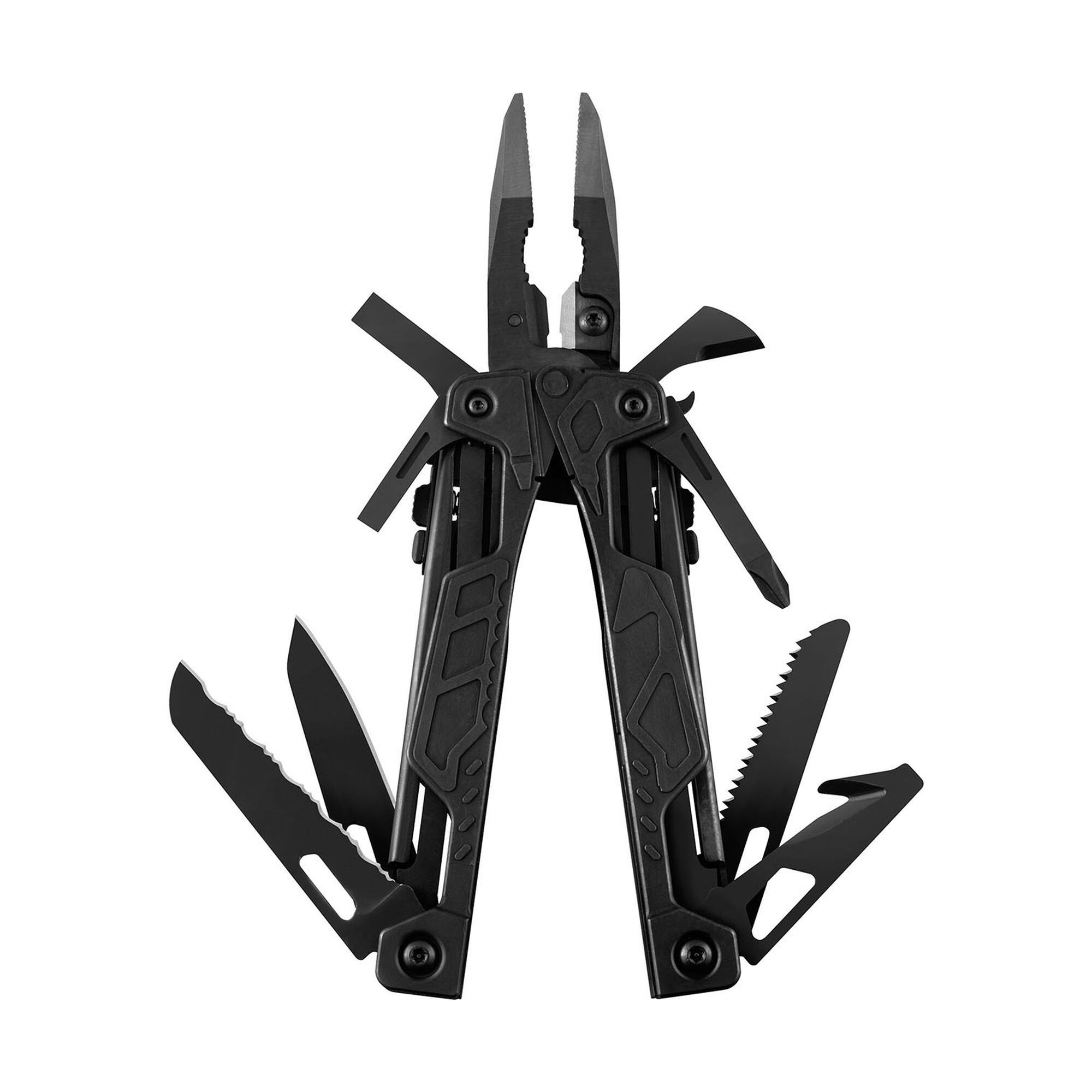 16 in 1 Multitool Pocket Knife Multipurpose Pliers with Phone Holder Stand  - Hunting, Camping, Fishing and Hiking 