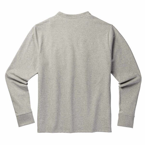 Gray long sleeve Leatherman T-Shirt back side