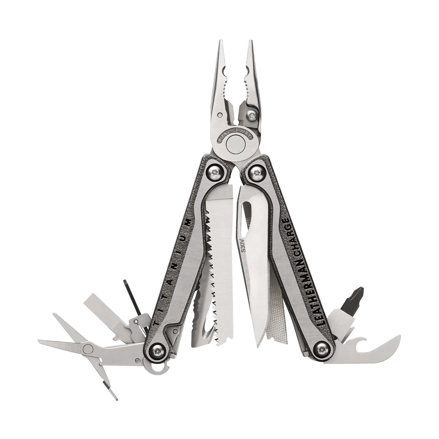 Leatherman Charge Plus Schwarzer Molle-Koffer 