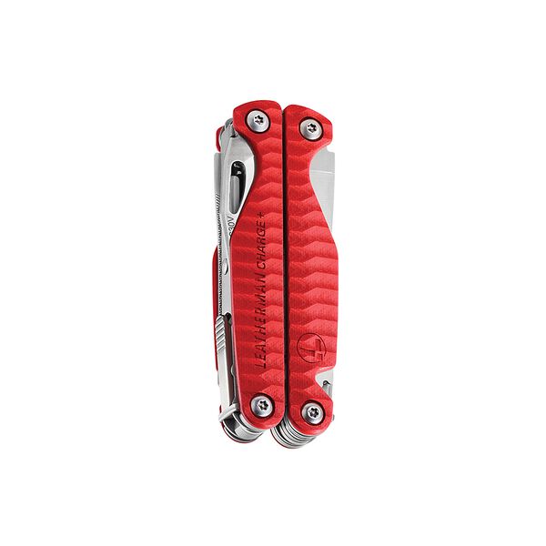 A closed red Leatherman Charge+ G10 multi-tool image number 1