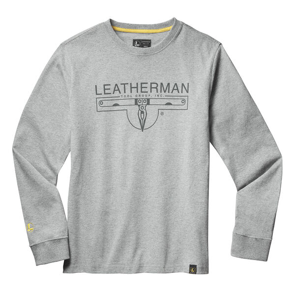Gray long sleeve T-Shirt with 1983 logo front side