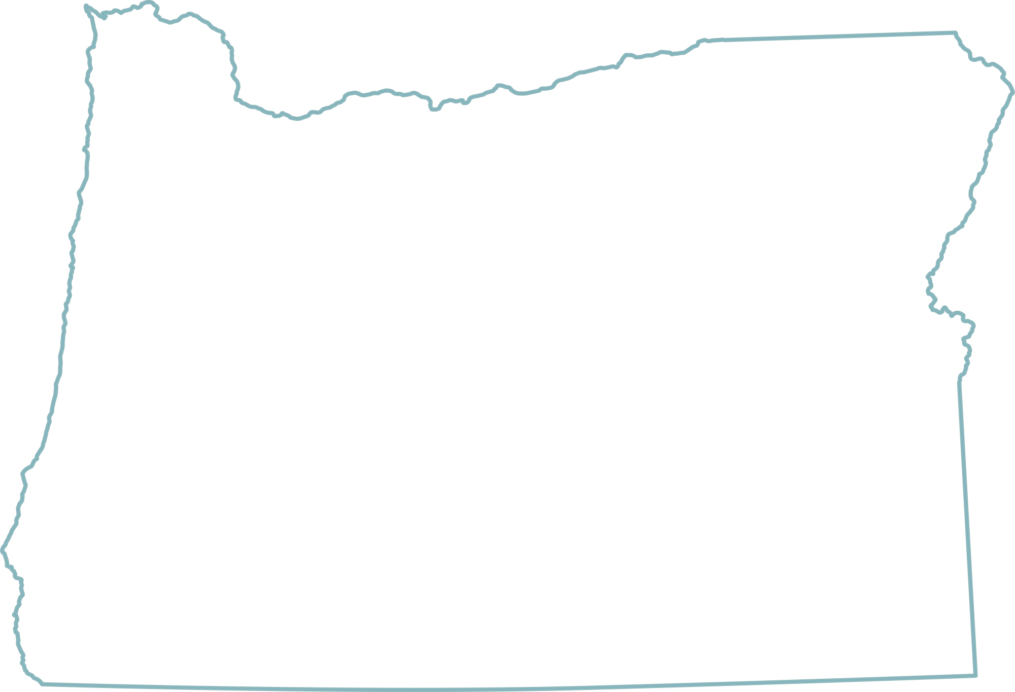 Oregon outline