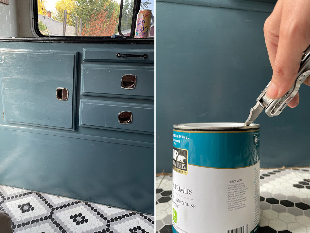 Paint for the RV kitchen