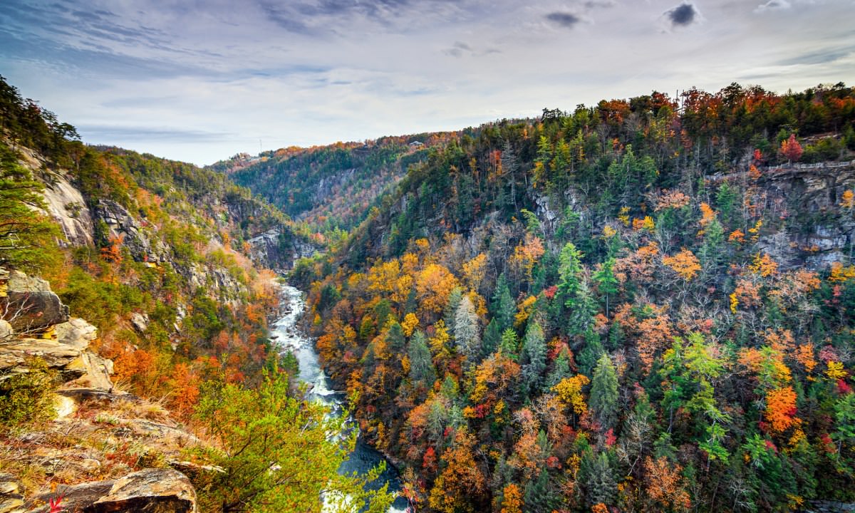 Tallulah Gorge in Georgia