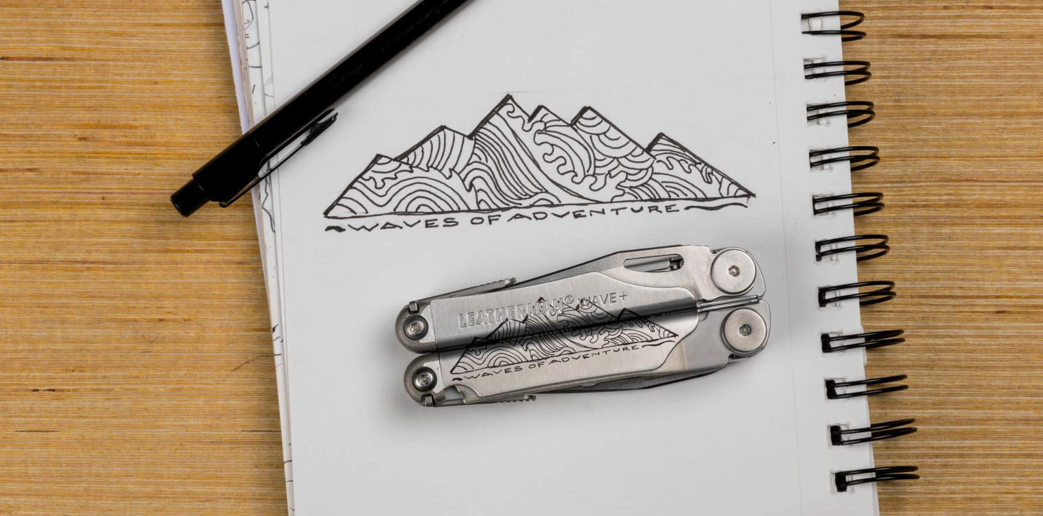 Adding Art to a Leatherman Wave+